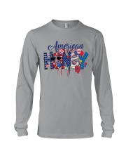 Patriotic Doodle 4th Of July American Honey Long Sleeve Tee tile