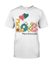 Love Grandmommylife Valentine Premium Fit Mens Tee tile