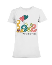 Love Grandmommylife Valentine Premium Fit Ladies Tee tile