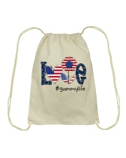 Love Gammy Life 4th Of July Drawstring Bag tile