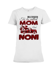 Blessed To Be Called Mom And NONI Premium Fit Ladies Tee tile