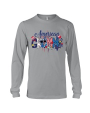4th Of July Patriotic Doodle American Grammy Long Sleeve Tee tile