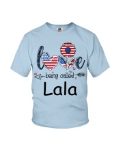 Love Being Called Lala Flag Youth T-Shirt tile