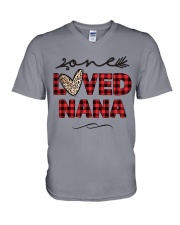 One Loved NANA V-Neck T-Shirt tile