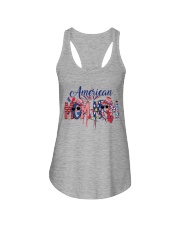 4th Of July Patriotic Doodle American Mom-Mom Ladies Flowy Tank tile