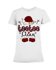 Teetee Claus-Red Plaid Premium Fit Ladies Tee tile
