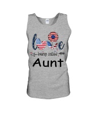 Love Being Called Aunt Flag Unisex Tank tile