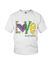 Love Teeteelife Mardi Gras Youth T-Shirt tile