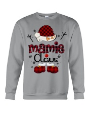 Mamie Claus-Red Plaid Crewneck Sweatshirt tile