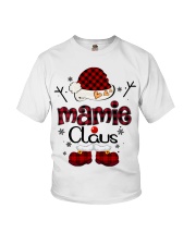 Mamie Claus-Red Plaid Youth T-Shirt tile