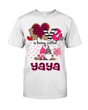 Love Is Being Called Yaya Premium Fit Mens Tee tile