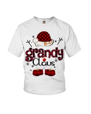 Grandy Claus-Red Plaid Youth T-Shirt tile