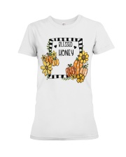Blessed Honey - Fall Pumpkin Premium Fit Ladies Tee tile