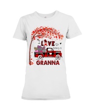 Valentine - I Love Being A Granna Premium Fit Ladies Tee tile