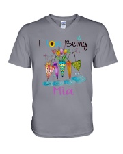 Umbrella - I Love Being Mia V-Neck T-Shirt tile