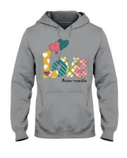 Love Mom Valentine Hooded Sweatshirt tile