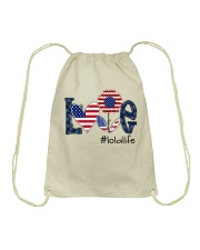 Love Lola Life 4th Of July Drawstring Bag tile