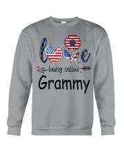 Love Being Called Grammy Flag Crewneck Sweatshirt tile