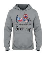 Love Being Called Grammy Flag Hooded Sweatshirt tile