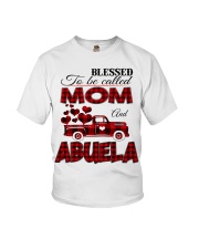Blessed To Be Called Mom And ABUELA Youth T-Shirt tile