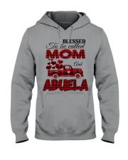Blessed To Be Called Mom And ABUELA Hooded Sweatshirt tile
