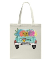 I Love Being Grangran Truck Tote Bag tile