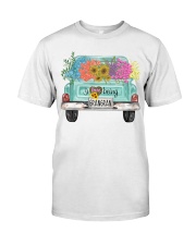 I Love Being Grangran Truck Premium Fit Mens Tee tile