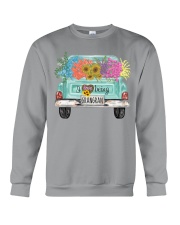 I Love Being Grangran Truck Crewneck Sweatshirt tile