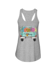 I Love Being Grangran Truck Ladies Flowy Tank tile