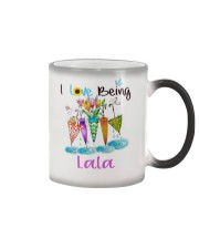 Umbrella - I Love Being Lala Color Changing Mug tile