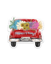 Happiness Is Being A Gammy - Truck Art Sticker - Single (Horizontal) front