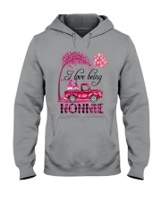 I Love Being Nonnie - Happy Hooded Sweatshirt tile