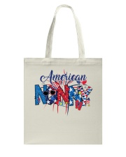 Patriotic Doodle 4th Of July American Nanny Tote Bag tile