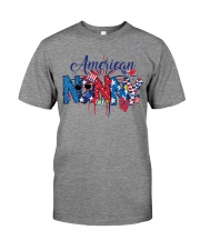 Patriotic Doodle 4th Of July American Nanny Premium Fit Mens Tee tile