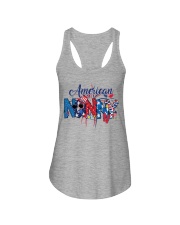 Patriotic Doodle 4th Of July American Nanny Ladies Flowy Tank tile