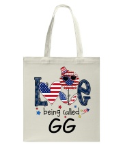 Love Being Called GG Life 4th Of July Tote Bag tile