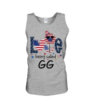 Love Being Called GG Life 4th Of July Unisex Tank tile