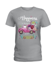 Happiness Is Being A Mom And Nonnie Ladies T-Shirt tile