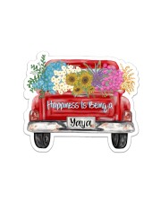 Happiness Is Being A Yaya - Truck Art Sticker - Single (Horizontal) front