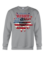 Blessed to be called Granny 4th July Crewneck Sweatshirt tile