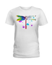 Dragonfly - Be A Gammie Ladies T-Shirt tile