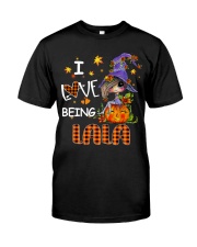 I Love Being Lala-Pumpkin Art Classic T-Shirt front