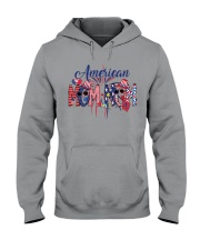 Patriotic Doodle 4th Of July American Mom-Mom Hooded Sweatshirt tile