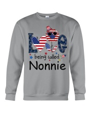 Love Being Called Nonnie Life 4th Of July Crewneck Sweatshirt tile