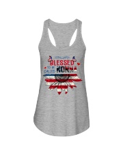 Blessed to be called Nonna 4th July Ladies Flowy Tank tile