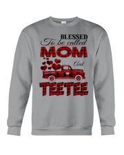 Blessed To Be Called Mom And TEETEE Crewneck Sweatshirt tile