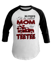 Blessed To Be Called Mom And TEETEE Baseball Tee tile