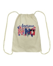 4th Of July Patriotic Doodle American Nina Drawstring Bag tile