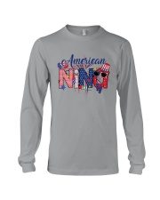 4th Of July Patriotic Doodle American Nina Long Sleeve Tee tile