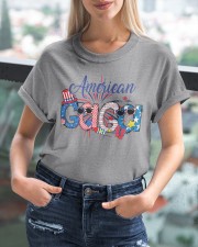 4th Of July Patriotic Doodle American Gaga Classic T-Shirt custom-t-shirts-classic-lifestyle-front-399